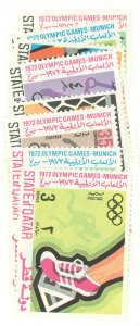 Qatar #303-310  Single (Complete Set) (Olympics)