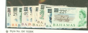 Bahamas #230-240  Single