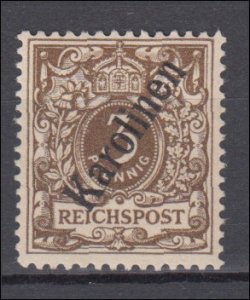 1900 German Colonies Caroline Islands  Michel 1 II MNH