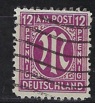 Germany AM Post Scott # 3N8, used