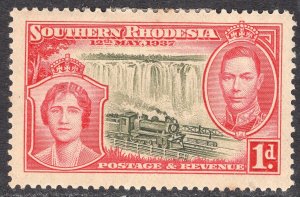 SOUTHERN RHODESIA SCOTT 38