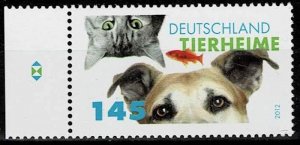 Germany 2012,Sc.#2684 MNH Dog, Cat and Fish