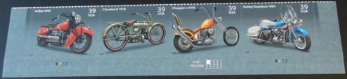 2006 39c American Motorcycles Scott 4085-4088 S4 Mint NH