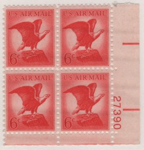 C67 6c Eagle 27390 LR Plate Block