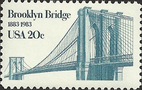 # 2041 MINT NEVER HINGED BROOKLYN BRIDGE