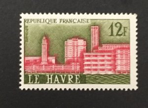 France 1958 #874, Le Havre, MNH.