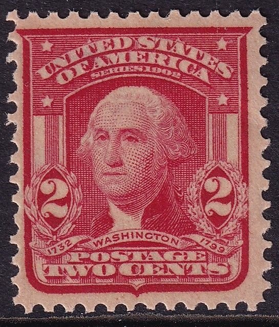 US #319F, mint NH, VF