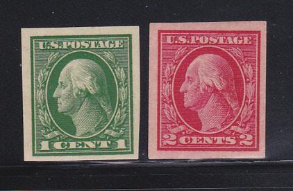 United States 408-409  MH George Washington