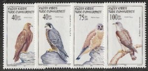 CYPRUS Turkish Sc 438-416  Mint NH  VF Birds