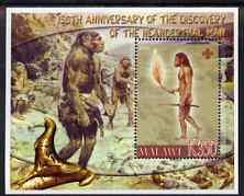 MALAWI SHEET PREHISTORIC MEN