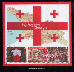 Georgia Scott 455 Mint never hinged.