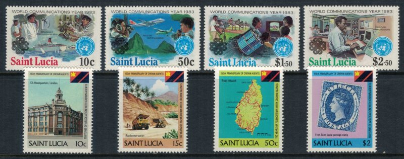 St. Lucia #603-10*  CV $6.05