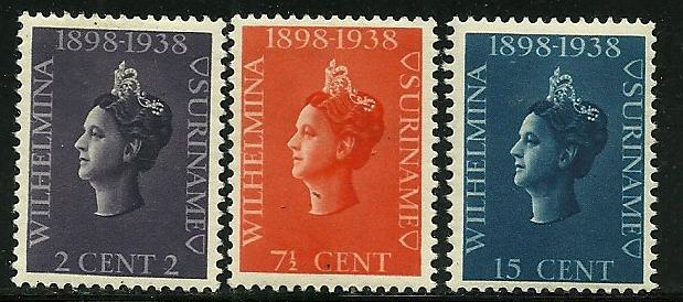 Suriname # 164-6, Mint Hinge