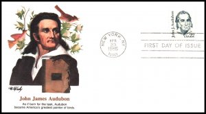 US 1863 Audubon Fleetwood U/A FDC