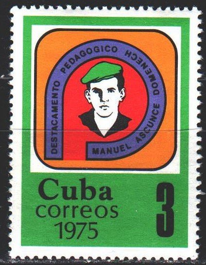 Cuba. 1975. 2097. Domenech, Cuban volunteer teacher. MNH.