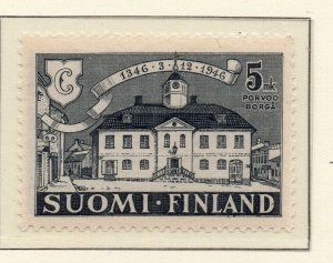 Finland 1946-47 Early Issue Fine Mint Hinged 5Mk. NW-224139