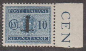 Italy - Social Republic Scott #J2 Stamp - Mint NH Single