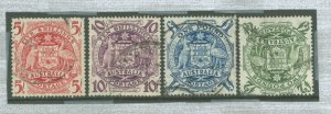 Australia  #218-221v Used Single (Complete Set)