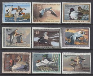 #RW54//62 Duck Stamps (Mint NEVER HINGED) Face $120.00 cv$240.00