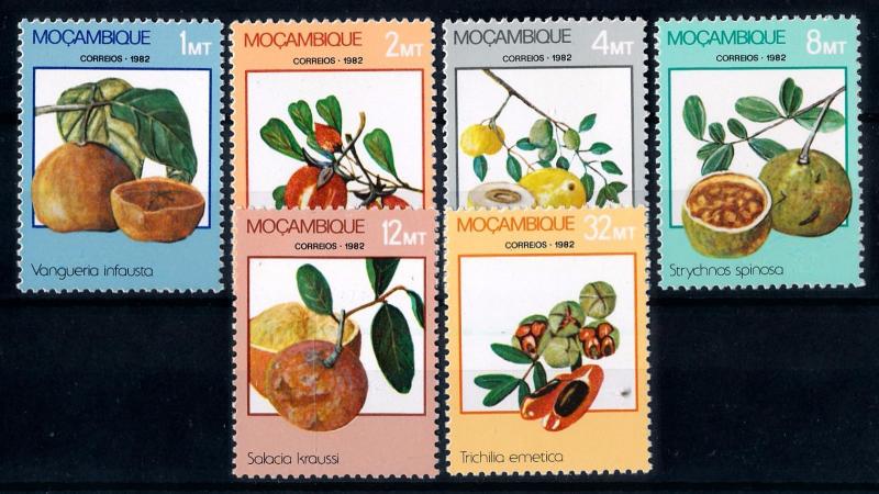 [65910] Mozambique 1982 Flora Fruits Fruchte  MNH