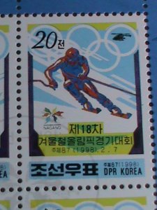 ​KOREA STAMP 1998-SC#3692a WINTER OLYMPIC GAMES NAGANO-JAPAN-MNH S/S VERY FINE