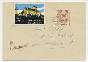 Cover / Label Germany 1959 Wartburg - Castle - Martin Luther