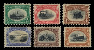 NICE SCOTT 294 295 296 297 298 299 F-VF MINT OG H COMPLETE SET OF 6 PAM-AM EXPO