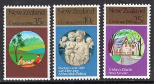 New Zealand 715-717 Christmas MNH VF