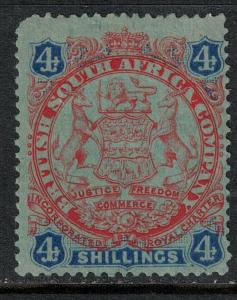 Rhodesia 1896 SC 37 Mint SCV $75.00