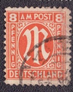 Germany Allied Occupation - 1945 3N6A Used