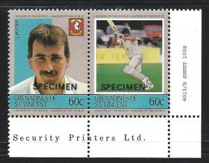 St. Vincent Grenadines  Specimen  S.C. 411