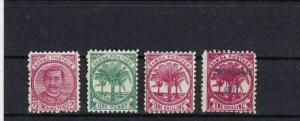 SAMOA  1886 - 1900  MOUNTED MINT STAMPS CAT £40 REF 6788