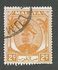 Malaya-Selangor  Scott 81  Used