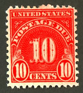 U.S. #J74 MINT OG HR