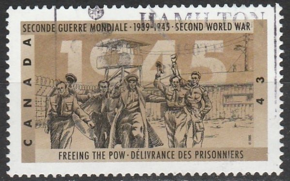 Canada   1542     (O)   1995   Le $0.43 / La 2e guerre mondiale