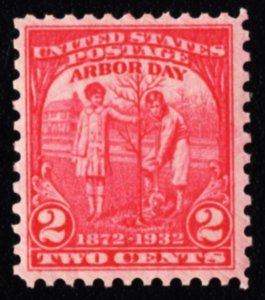 US 717 MNH VF 2 Cent Arbor Day Issue