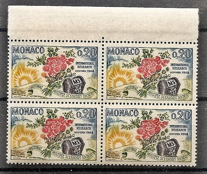 Monaco  506 MNH 162 Scierosis Society Block