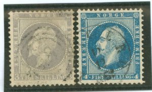 Norway #3/4 Used Single