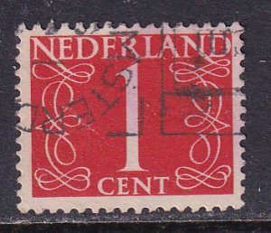 Netherlands (1946-47) #282 used