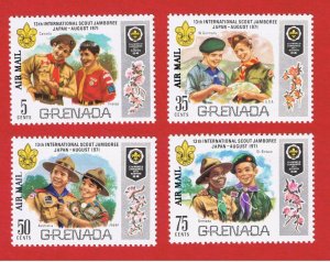 Grenada #C23-C26 MNH OG  Air Post  Free S/H