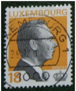 LUXEMBOURG 1993 Grand Duke Jean Used Scott# 890