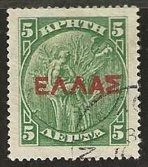 Crete Sc. 113 used.  1909.   (C511a)