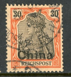 China 1901 Germany 30pf Germania Michel 20 (Sc #29) Tientsin CDS E697