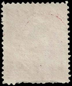 # 215 Carmine Used Minor Fault ( Perf Thin at Bottom ) Andrew Jackson