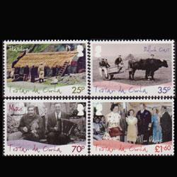 TRISTAN DA CUNHA 2010 - Scott# 927-30 Traditions Set of 4 NH