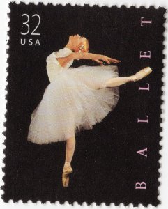 Scott #3237 American Ballet (Nutcracker) Single Stamp - MNH
