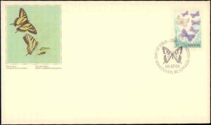 Canada, Butterflies, First Day Cover