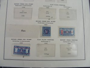 US, accumulation of Stamps & others hinged/mounted on remainder pages, others