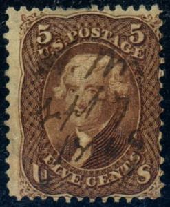 U.S. #95 Used Cat $850