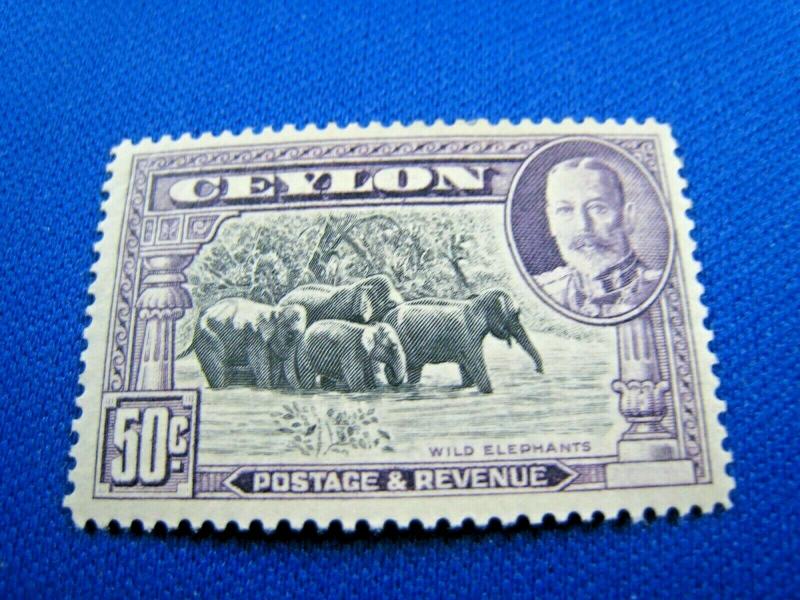 CEYLON  -  SCOTT #273  -  MH                 (wwc4)